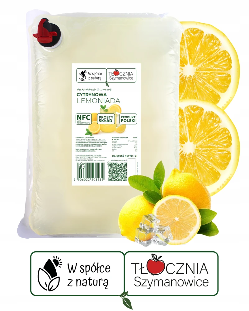 Tłocznia Szymanowice SALDUS LIMONADAS 5L