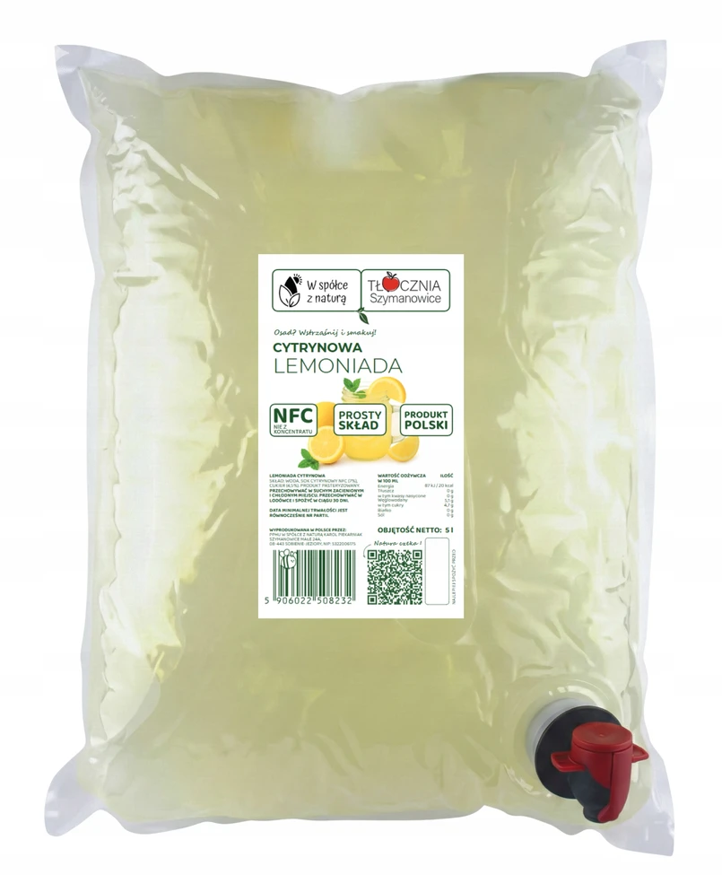 Tłocznia Szymanowice SALDUS LIMONADAS 5L