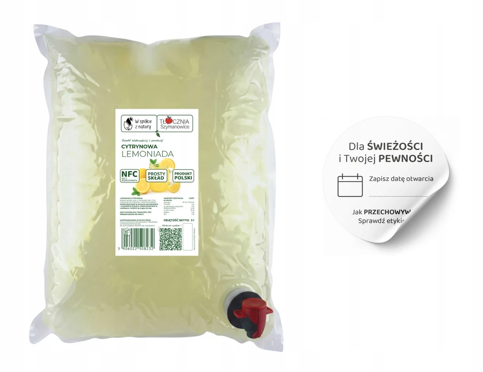 Tłocznia Szymanowice SALDUS LIMONADAS 5L