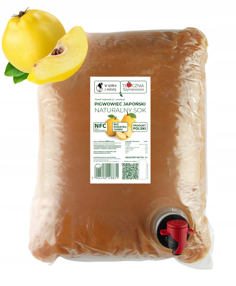 Tłocznia Szymanowice SPAUSTOS SVARINIŲ SULTYS 100% NFC 3L VAIKAMS