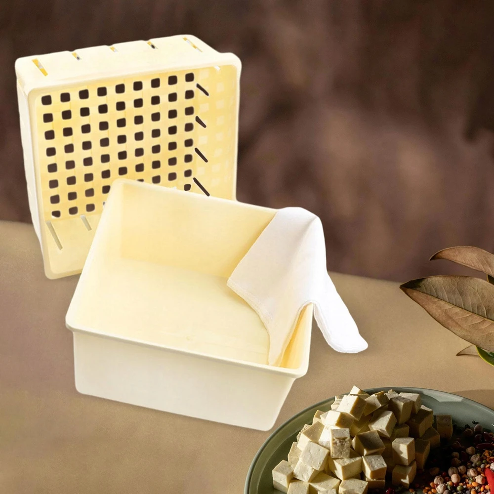 Tofu gaminimo aparatas spaudžiamas geresnio skonio Tofu dėžutės virtuvės įrankiai Patvarus tofu gaminimo aparatas