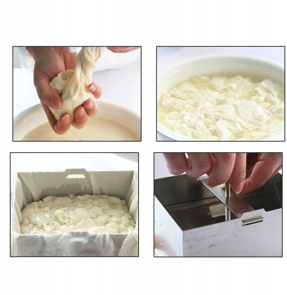 Tofu Maker Virtuvės virtuvės reikmenys Paneer ir sūrio presas Blizgus Tofu S