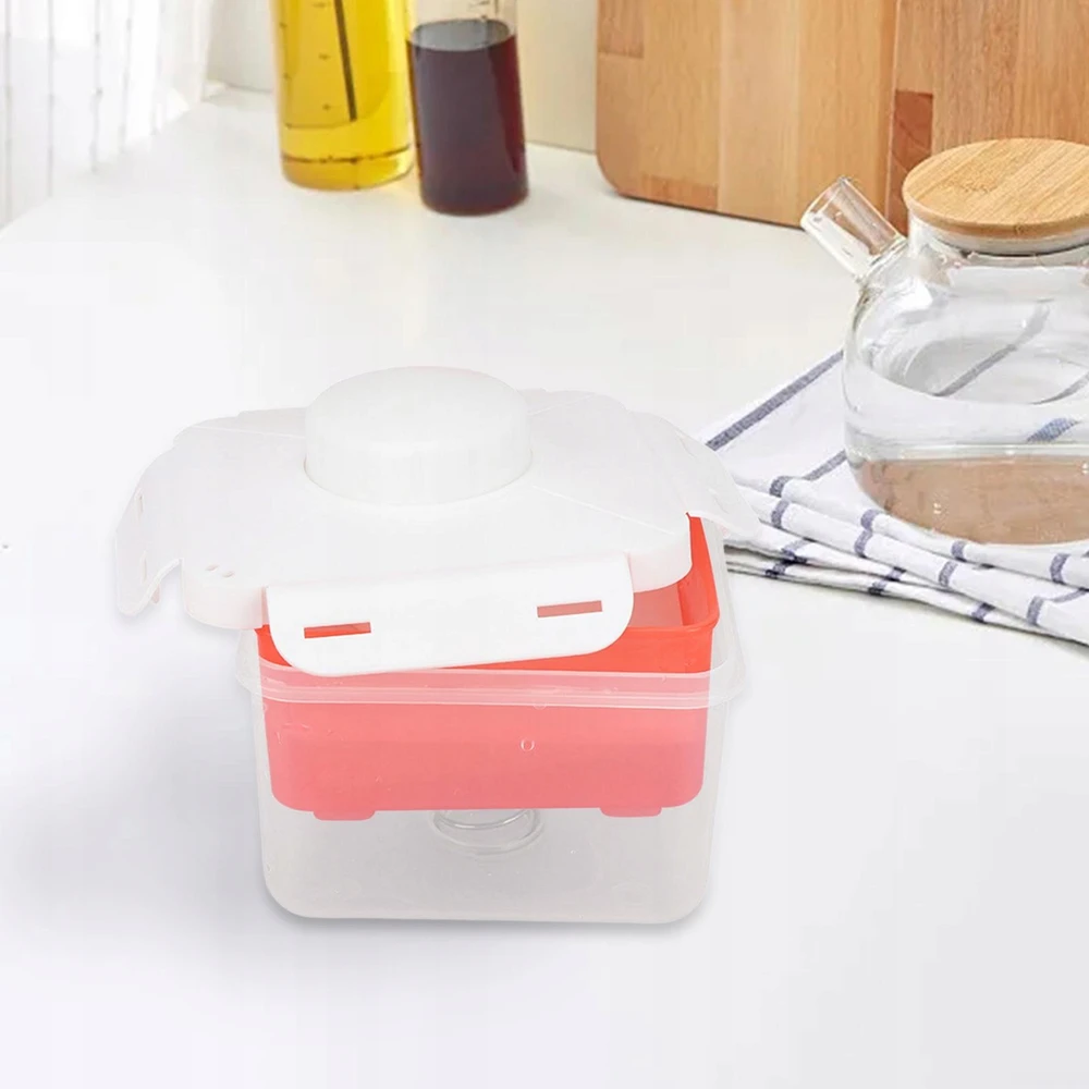 Tofu Press Cookware Naminiai lengvai pašalinkite vandenį Reguliuojama rankenėlė ir spyruoklė