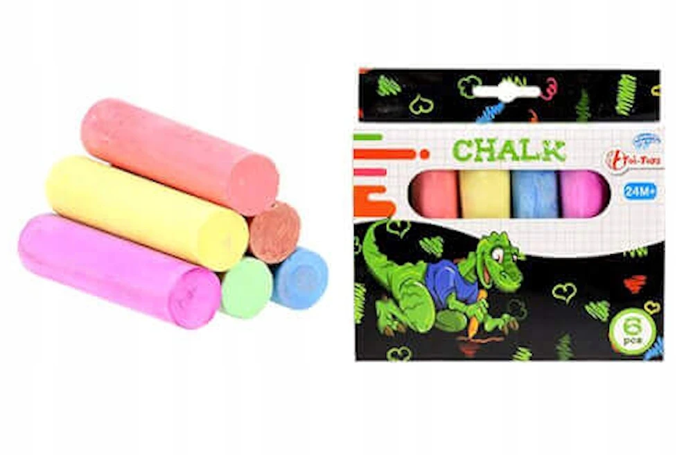 ToiToys TOI TOYS KELIŲ KREIDA 6 Vnt