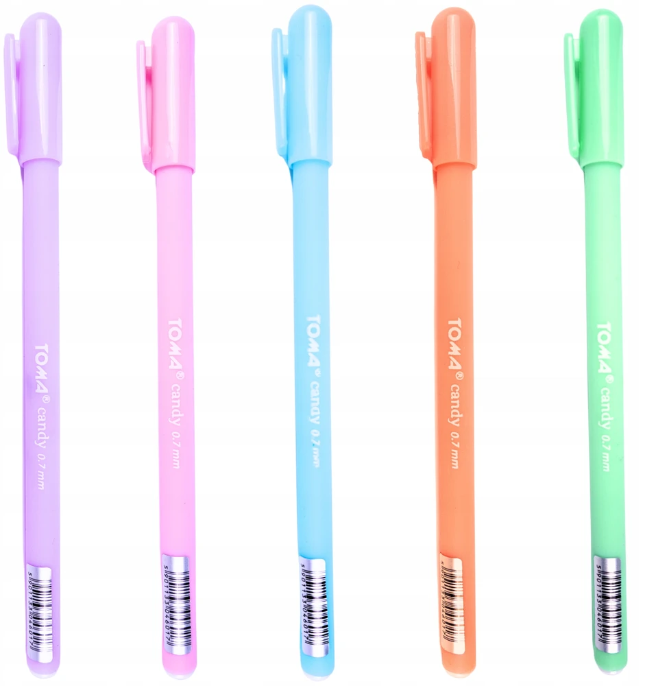 Toma Candy Pastel mėlynas pastelinis rašiklis, 0.7mm