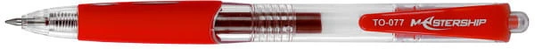 Toma Mastership gelinis rašiklis, raudonas, 0.7mm