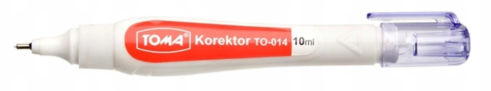 Toma To-014 korektorius su metaliniu antgaliu, 10ml