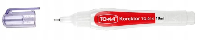 Toma To-014 korektorius su metaliniu antgaliu, 10ml