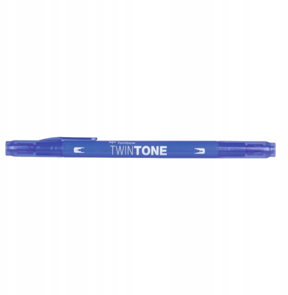 Tombow Twintone dvipusis flomasteris, French Mėlyna