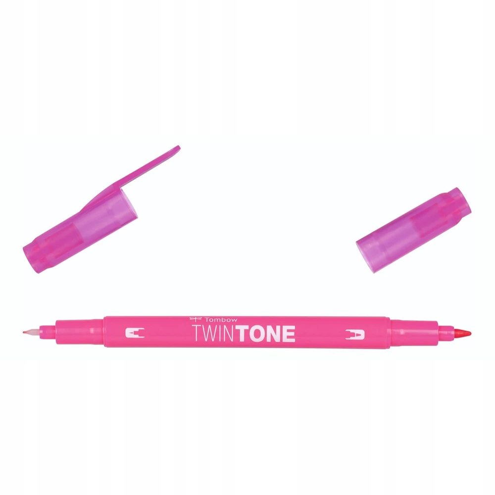 Tombow Twintone marker, plunksvos spalvos, 0.3/0.8mm