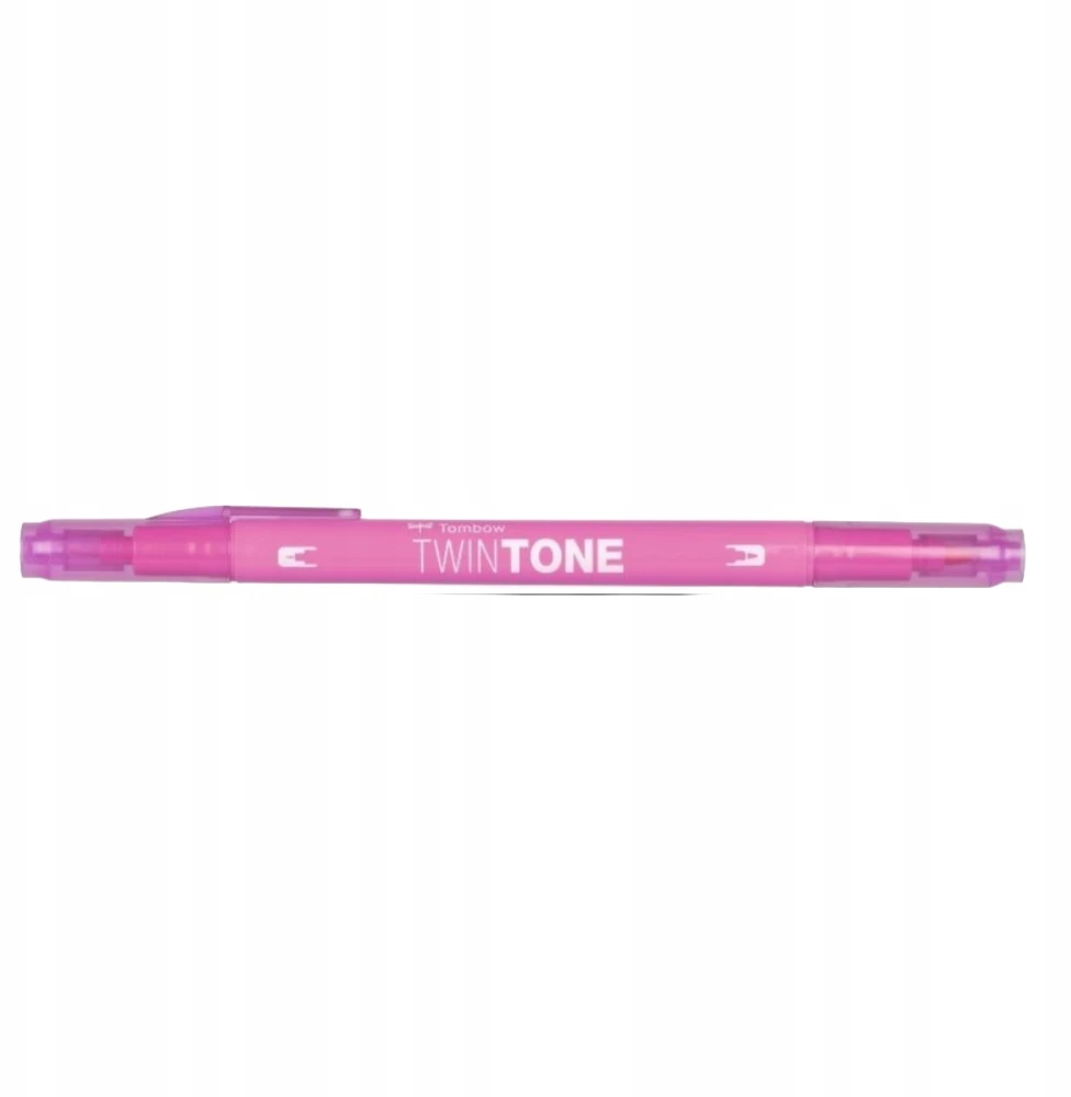 Tombow Twintone marker, plunksvos spalvos, 0.3/0.8mm