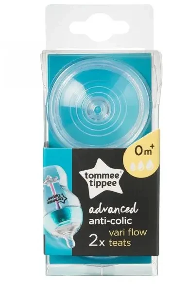 TOMMEE TIPPEE žindukai kintamos srovės ANTI-COLIC, 2 vnt., 42458701