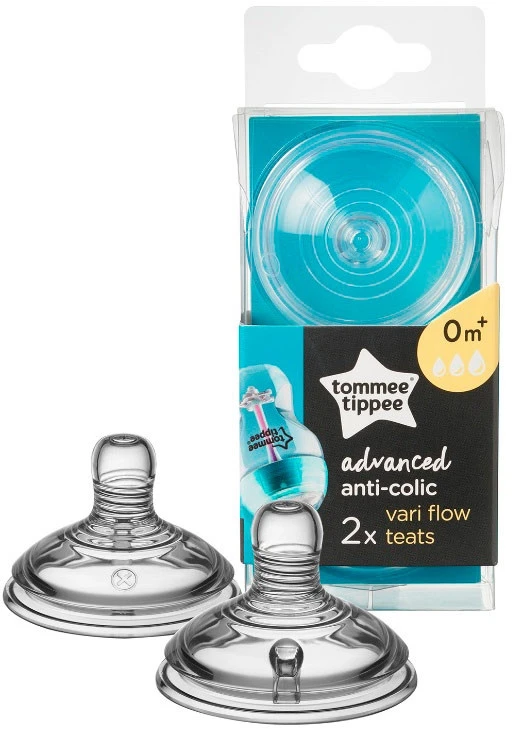 TOMMEE TIPPEE žindukai kintamos srovės ANTI-COLIC, 2 vnt., 42458701