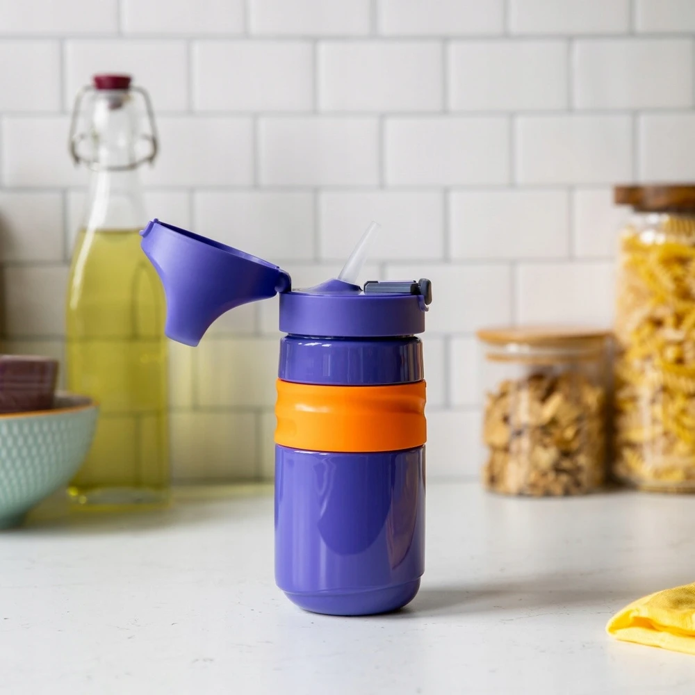 TOMMEE TIPPEE sportinė gertuvė FLIPTOP 18 mėn.+, Violetinė, 447865