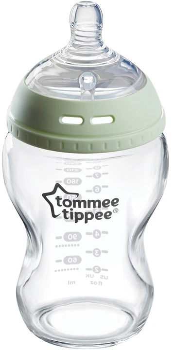 TOMMEE TIPPEE Natural Start stiklinis buteliukas, su sterilizavimo funkcija 250 ml, 0 mėn+, 42243891