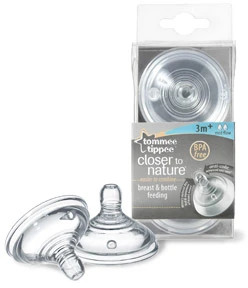 TOMMEE TIPPEE Natural Start žindukas vidutinės srovės EASI-VENT, su sterilizavimo funkcija 2vnt., 42112253