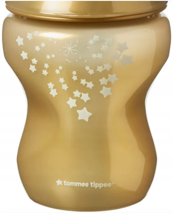 Tommee Tippee Midnight Skies buteliukas 260ml GOLD 1 vnt pakuotėje NAUJIENA