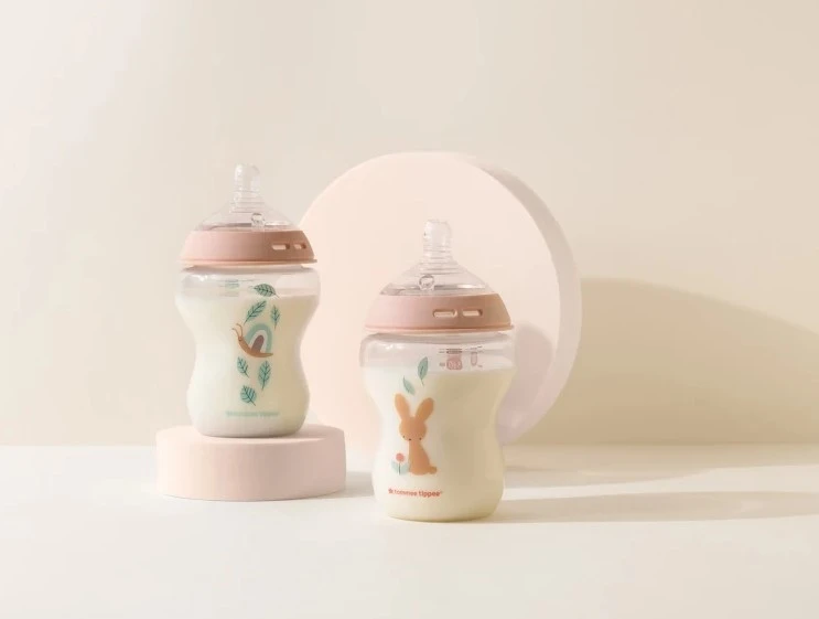 TOMMEE TIPPEE Natural Start buteliukas CLOSER TO NATURE,su sterilizavimo funkcija 260 ml, 0 m+, 2 vnt., 42255005