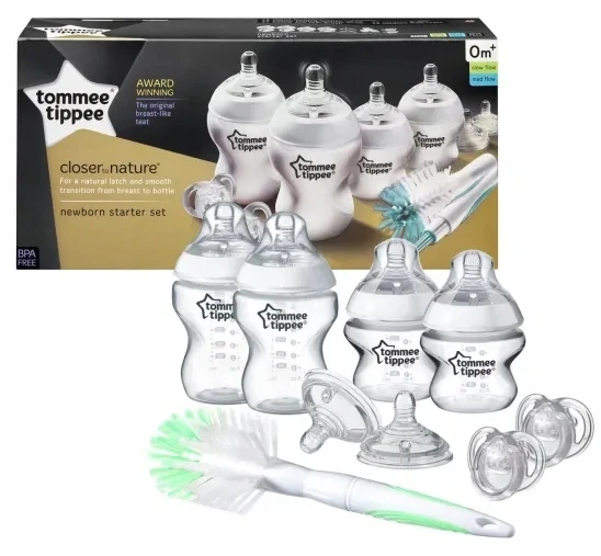 TOMMEE TIPPEE CLOSER TO NATURE MAITINIMO PRADŽIOS RINKINYS
