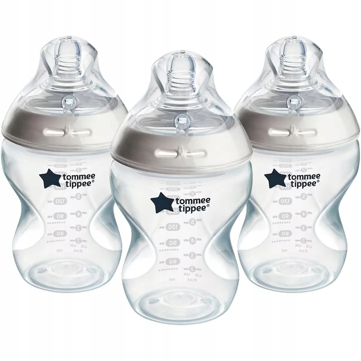 Tommee Tippee Natural Start buteliukai nuo pilvo dieglių 260 ml 3 vnt 0m+