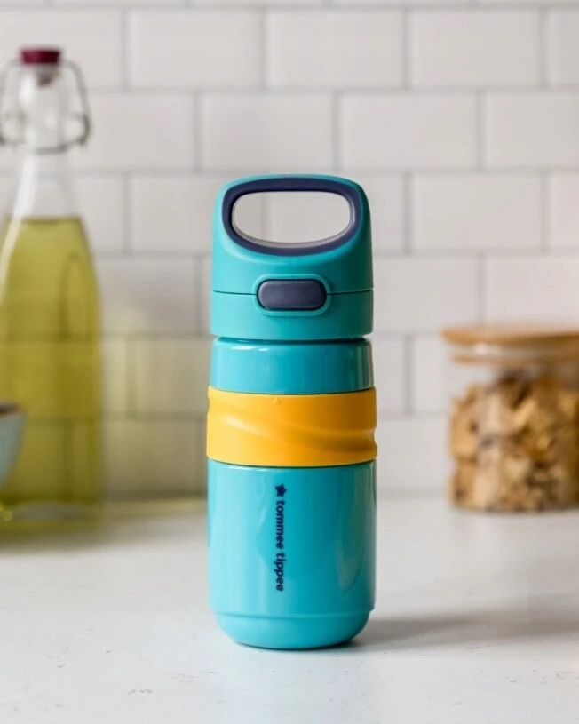 TOMMEE TIPPEE TTP447860 Sportinis vandens butelis 18m+ Fliptop mėlynas