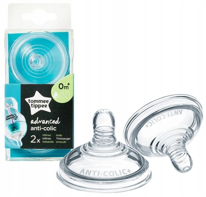 Tommee Tippee Tommee Tipee silikoninis čiulptukas 0 m + 2 vnt.