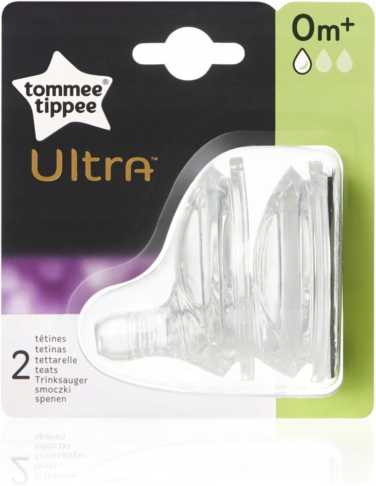 TOMMEE TIPPEE žindukai Ultra lėtos srovę 2 vnt, 42400568