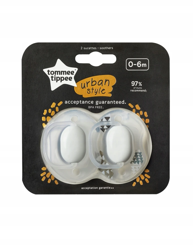 Tommee Tippee UrbanStyle čiulptukas 0-6m