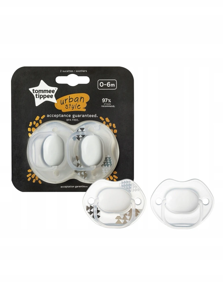 Tommee Tippee UrbanStyle čiulptukas 0-6m
