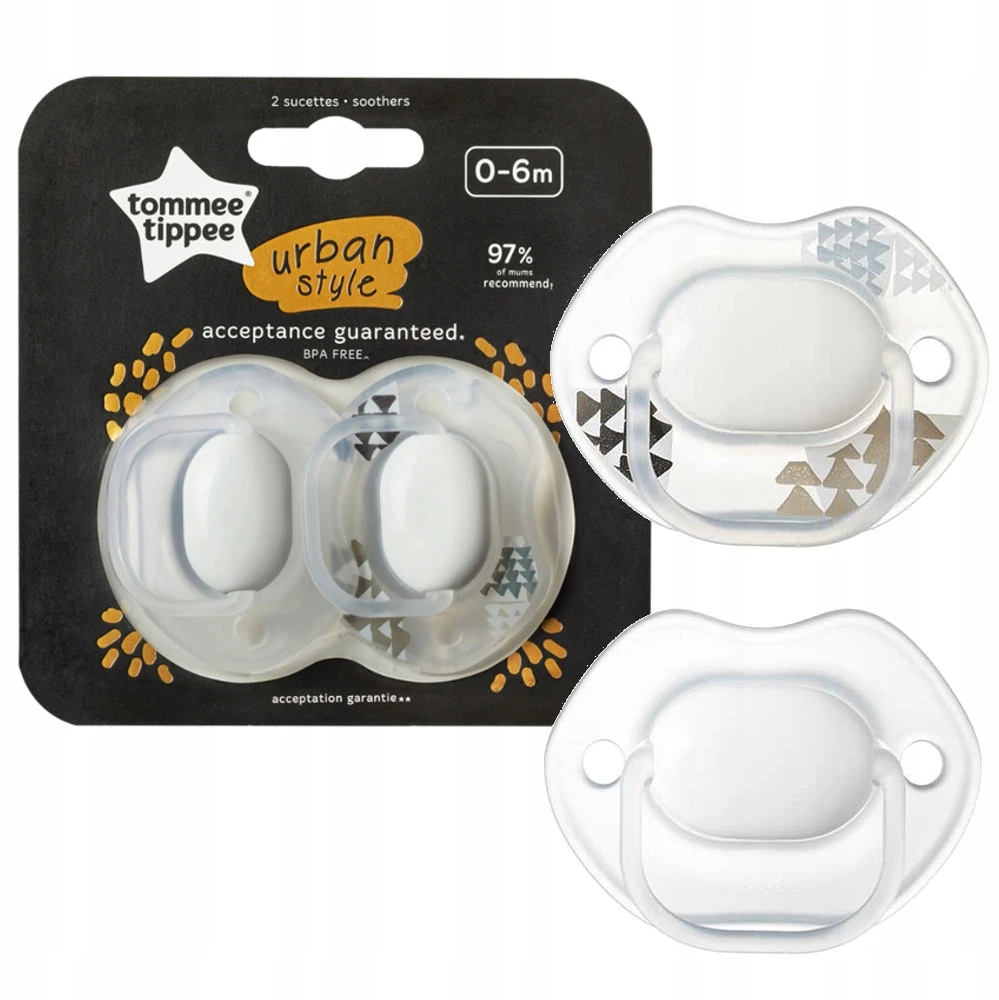 Tommee Tippee UrbanStyle čiulptukas 0-6m
