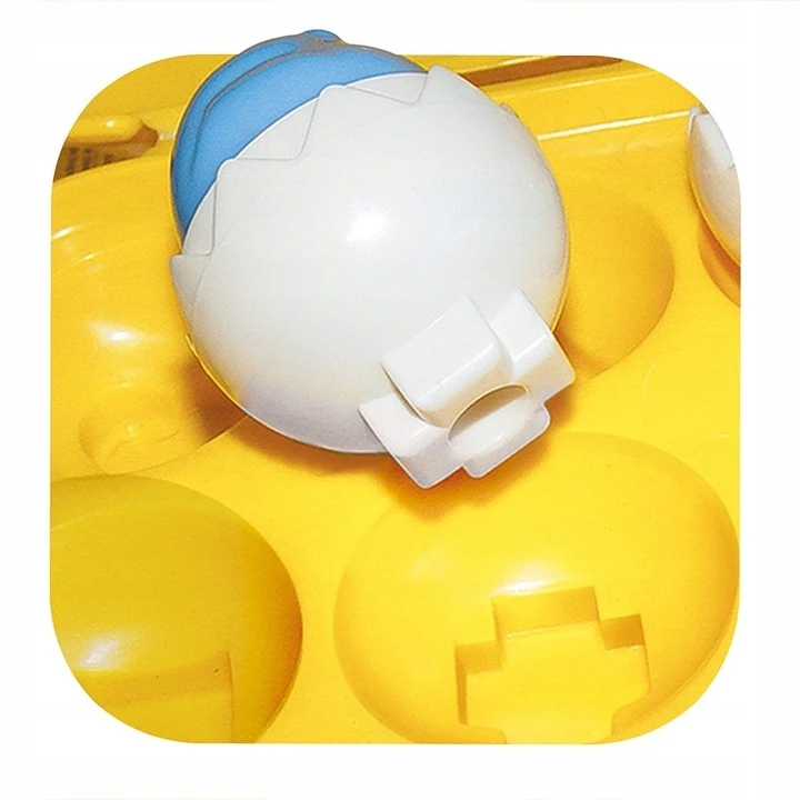 TOMY HAPPY EGGS KIAUŠINIAI SU GARSU rūšiuotojas mažyliams