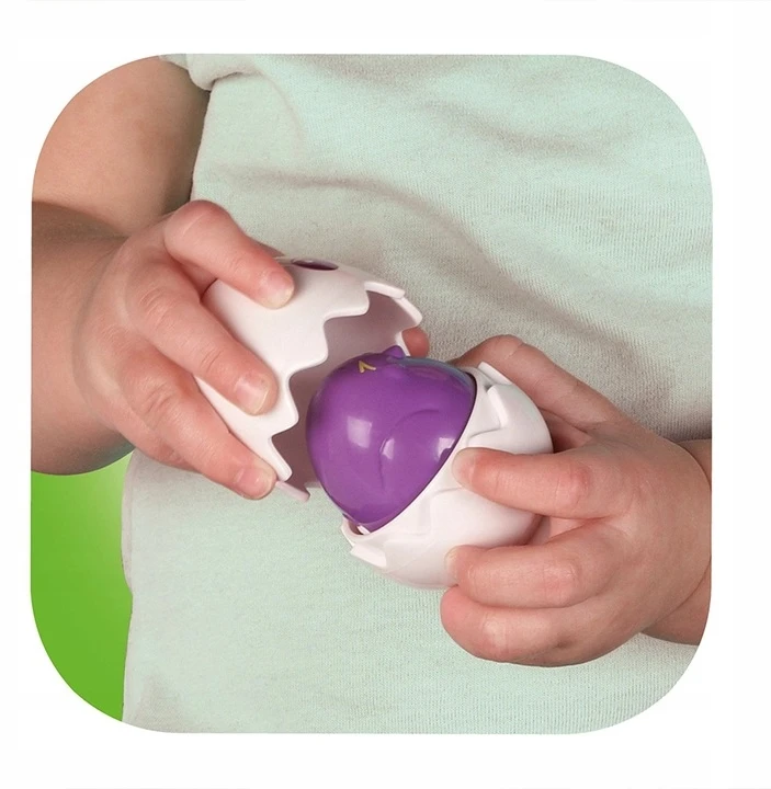 TOMY HAPPY EGGS KIAUŠINIAI SU GARSU rūšiuotojas mažyliams