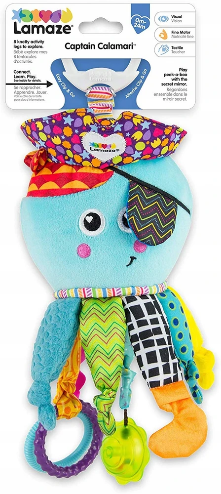 LAMAZE pakabinamas žaislas Kapitonas Kalmaras, LC27068