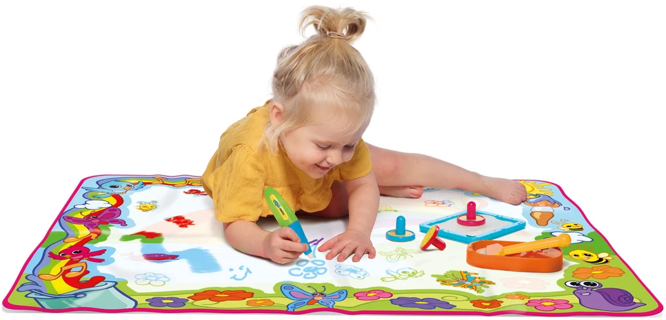 Tomy Aqua Doodle AQUADOODLE piešimo kilimėlis Super Rainbow Deluxe, E72772