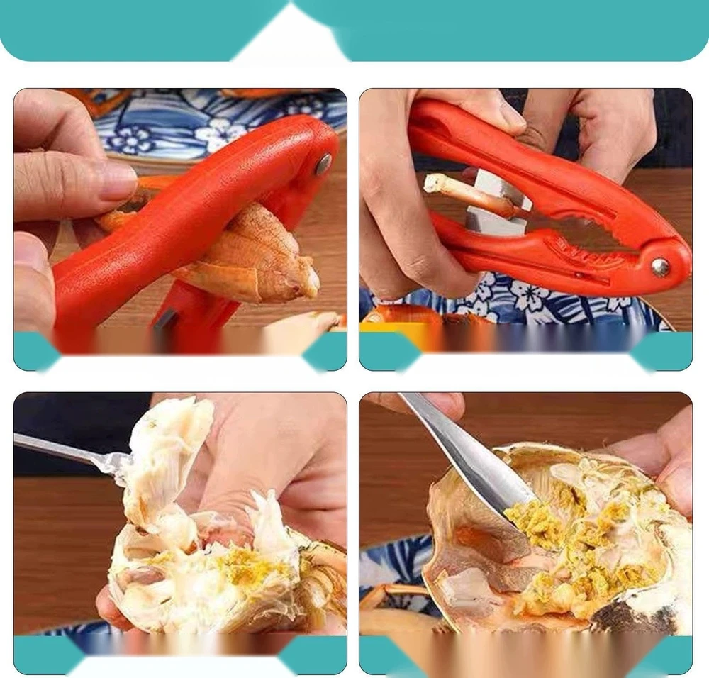 TONGERS RINKINYS 2 Vnt. KRABŲ LOBBER JŪROS GERĖS RIEŠUTAI ILGUS ERGONOMIKA