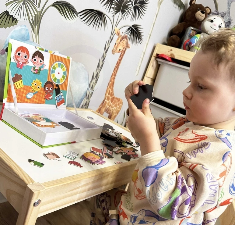 Tooky Toys Tooky Toy Medinis Puzzlių Komplektas su Magnetine Dėžute