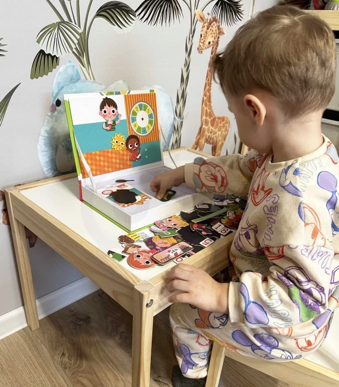 Tooky Toys Tooky Toy Medinis Puzzlių Komplektas su Magnetine Dėžute