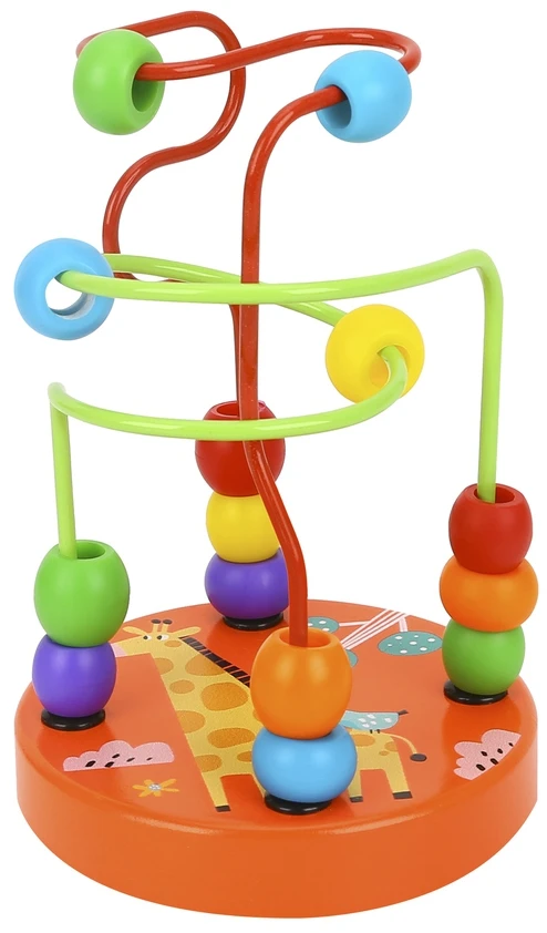 Tooky Toys Tooky Toy Medinės Edukacinės Puslankio Forma Labirintas
