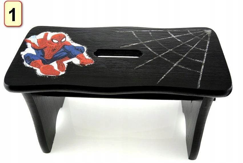 TOOL DECUPAGE DECUPAGE BAJKA STOOL RYCZKA PINE virtuvės taburetė