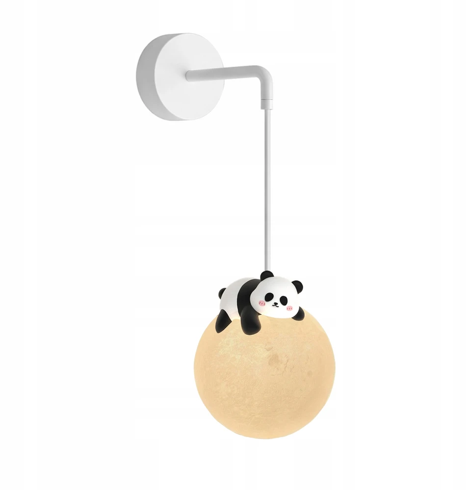 Sieninis šviestuvas Toolight LAMPA ŚCIENNA KINKIET DO POKOJU DZIECIĘCEGO MIŚ PANDA G163-1W