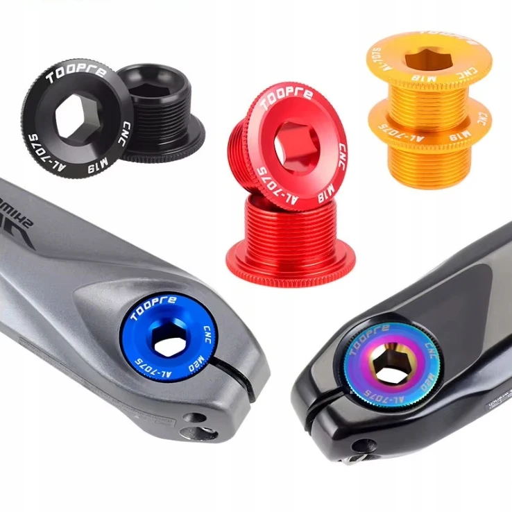 Toopre HOLLOWTECH II kairiojo švaistiklio svirties varžtas SHIMANO M20, benzino spalva