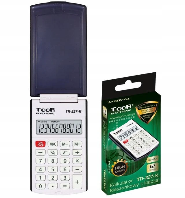 Toor Electronic Toor Tr-277-k biuro skaičiuoklis