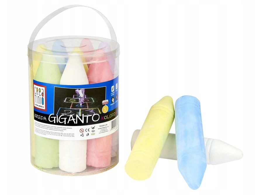 Top 2000 CREATINIO ROAD CHALK BACKET SPALVINGA KREIDA