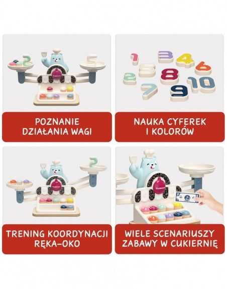 Top Bright Lavinimo žaislas TopBright Yummy Bear Scale 121089TB