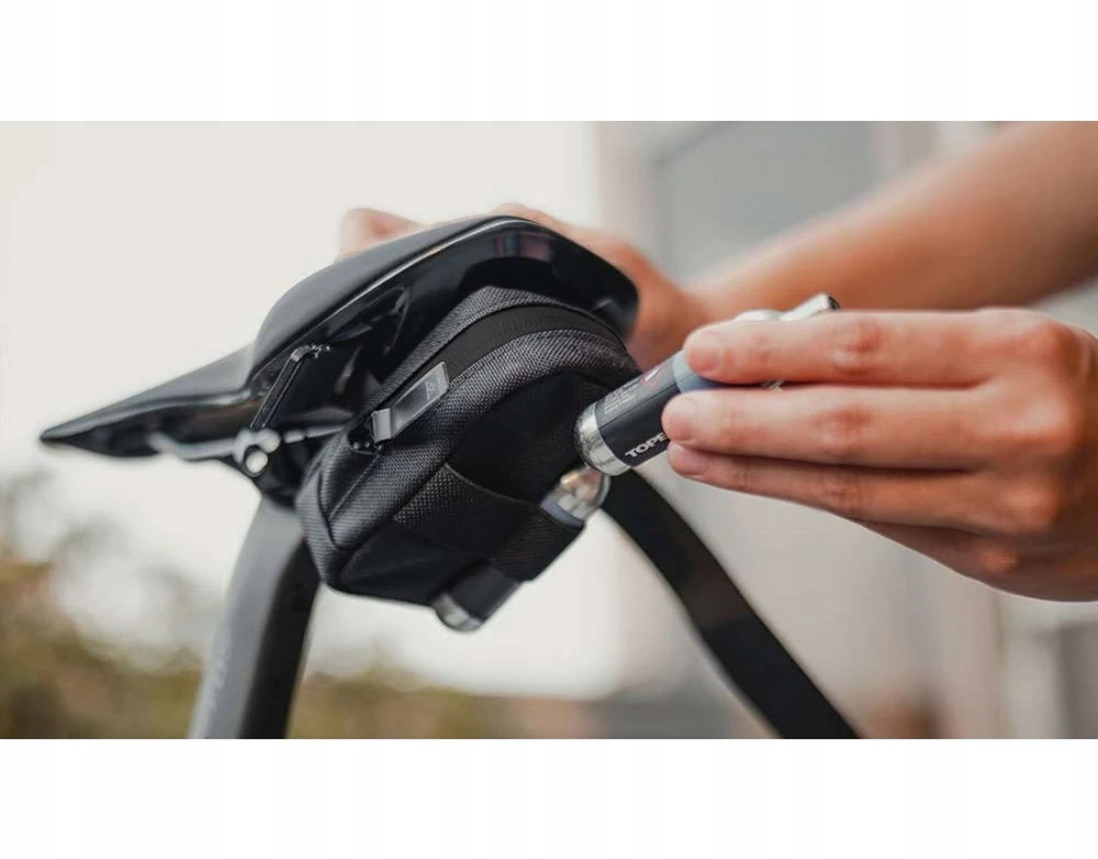 Topeak Elementa Seatbag Slim M - kompaktiška dviračio balnelio tašė