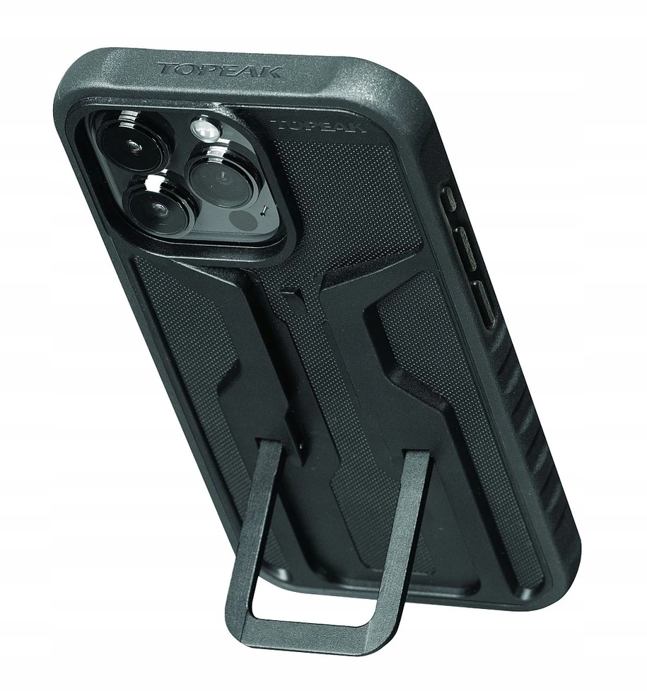 TOPEAK COVER RIDECASE FOR iPHONE 15 Juodas/GRAY