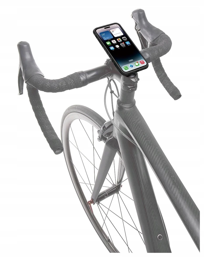 TOPEAK COVER RIDECASE FOR iPHONE 15 Juodas/GRAY
