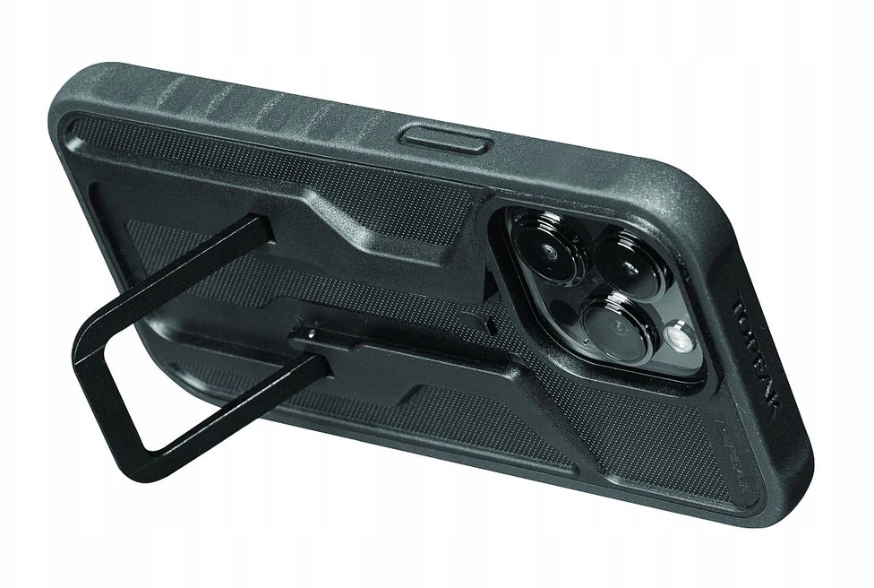 TOPEAK COVER RIDECASE FOR iPHONE 15 Juodas/GRAY