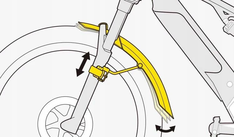 Topeak Tetrafender Dviračių Purvasaugų Komplektas 26-29"