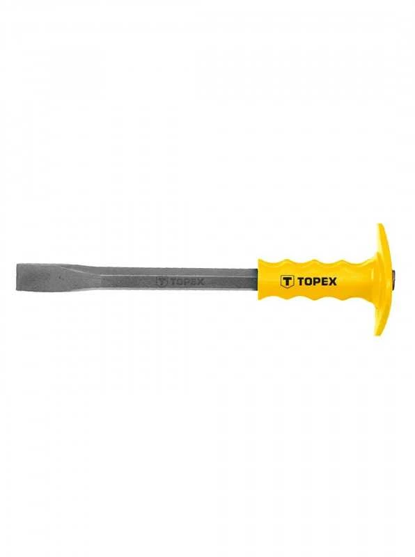 TOPEX Kaltas su apsauga 03A136, 300x16 mm, legiruotas plienas
